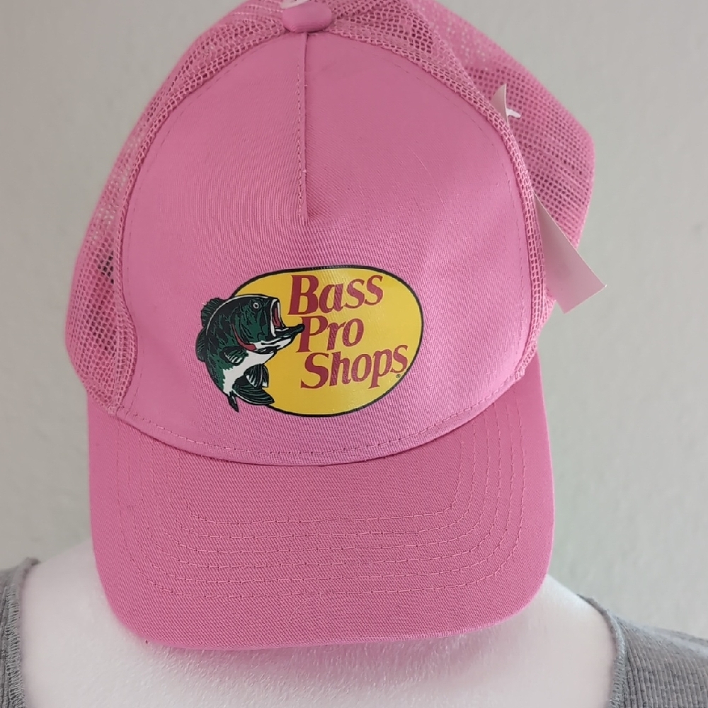 Bass Pro Shops Pink Mesh Cap